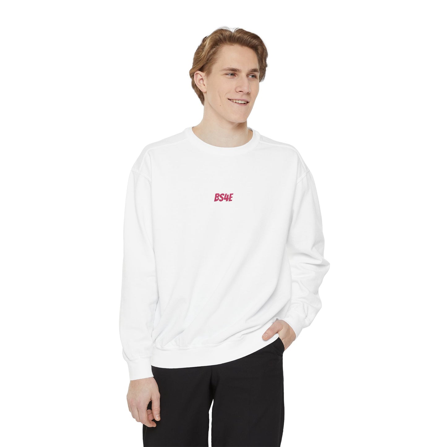 BS4E Embroidered Crewneck