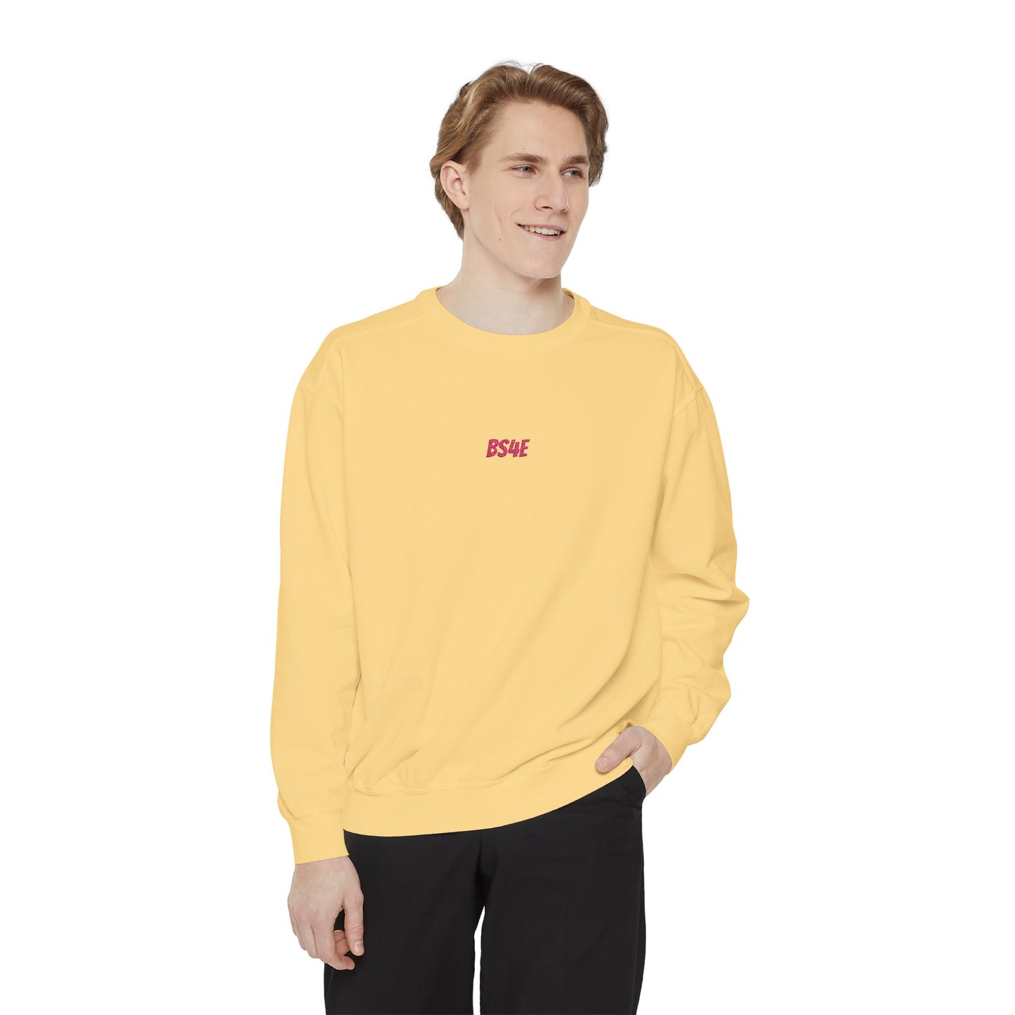 BS4E Embroidered Crewneck