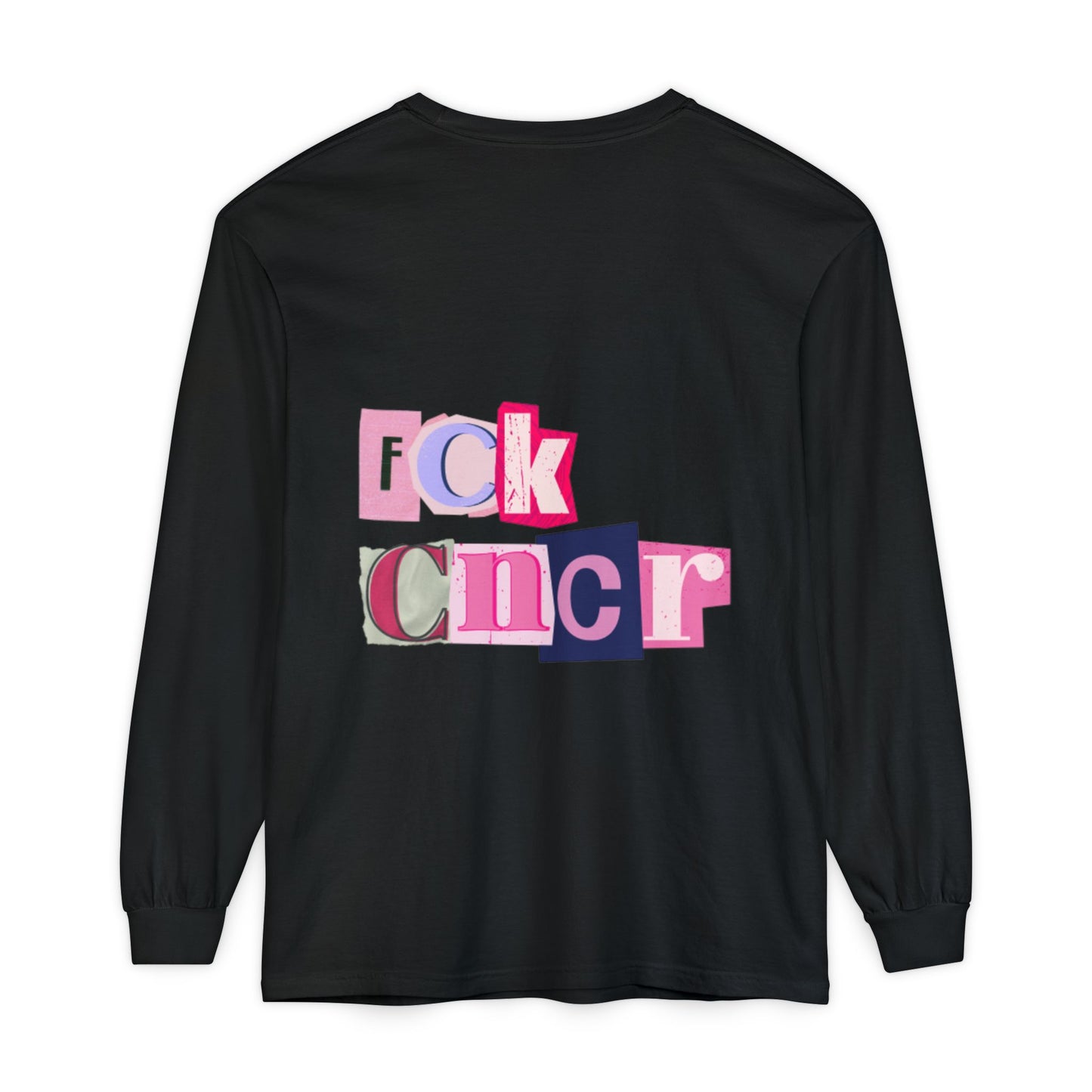FCK CNCR Comfort Colors Long Sleeve