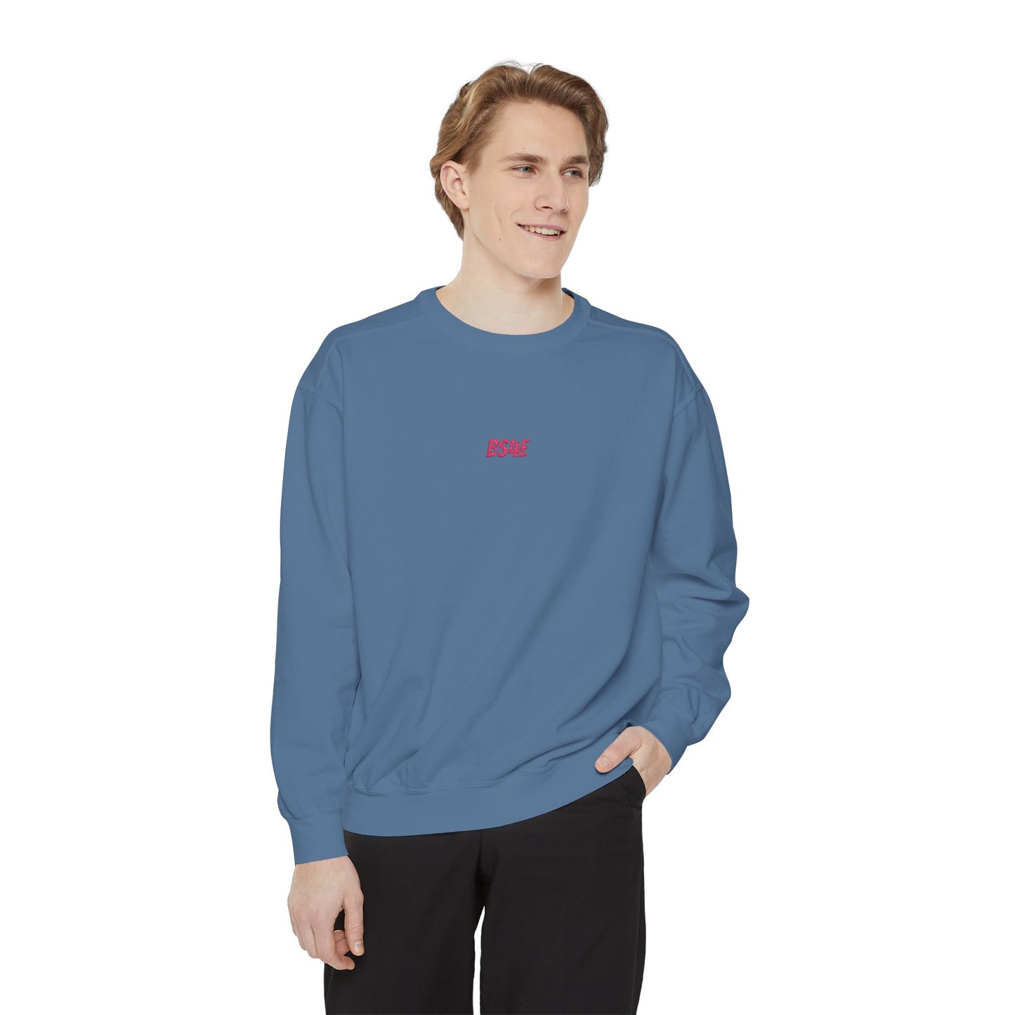 BS4E Embroidered Crewneck