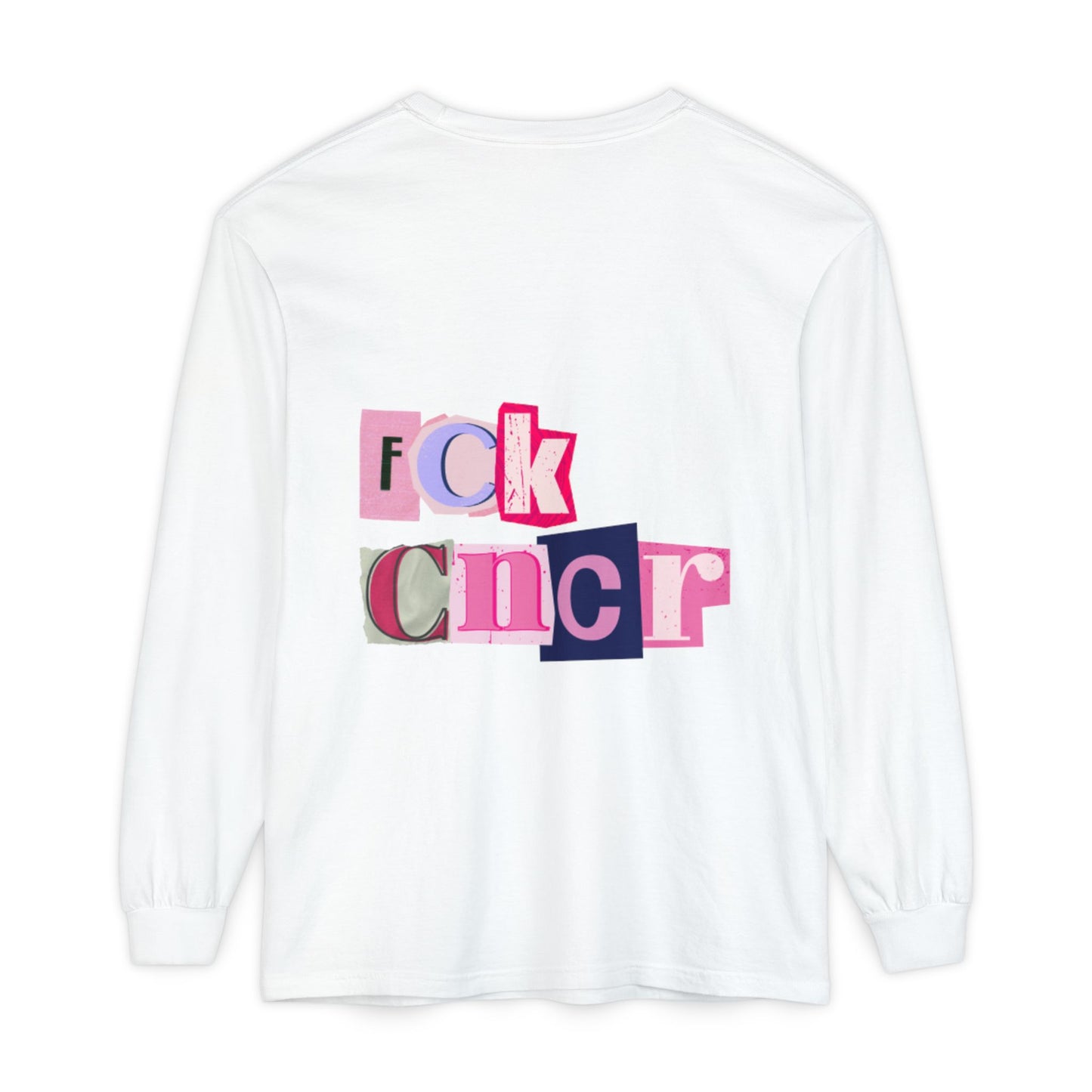 FCK CNCR Comfort Colors Long Sleeve