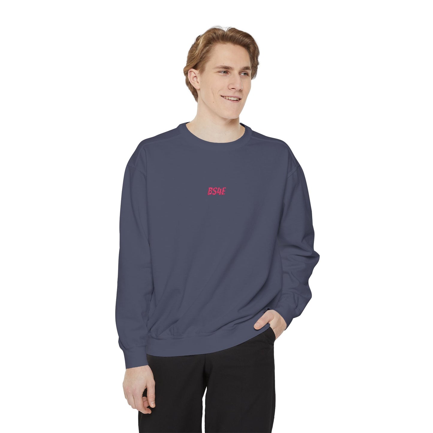 BS4E Embroidered Crewneck